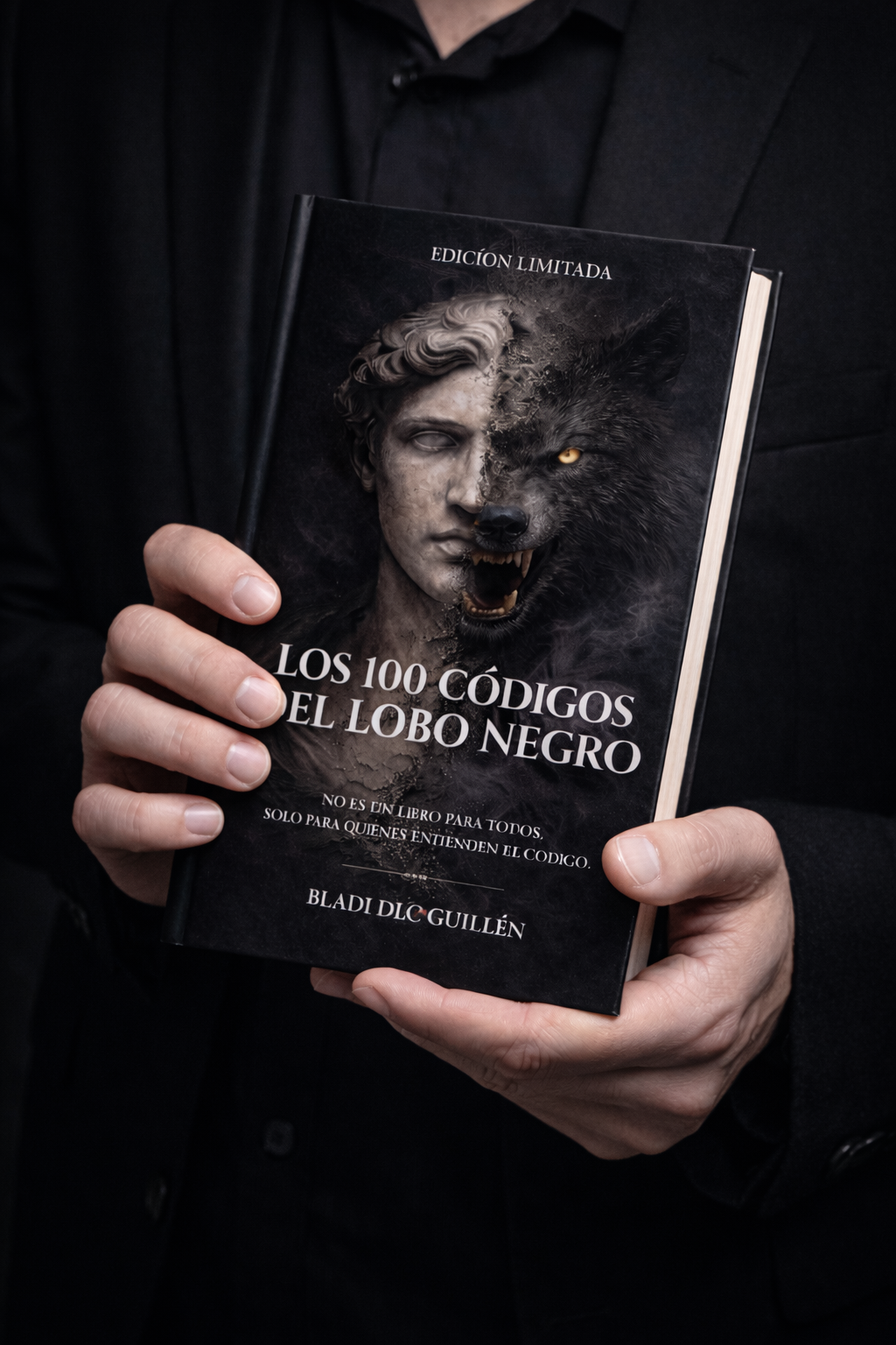 LOS 100 CÓDIGOS DEL LOBO NEGRO · EDICIÓN TAPA BLANDA AUTOGRAFIADA · SOLO ESTADOS UNIDOS