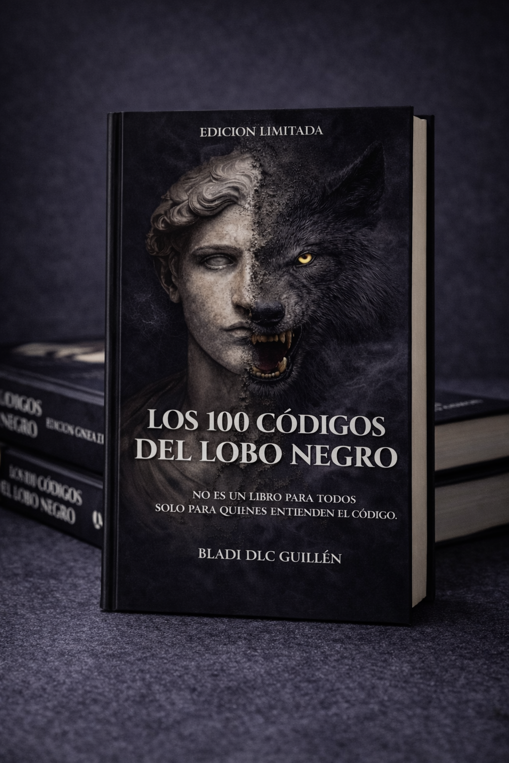 LOS 100 CÓDIGOS DEL LOBO NEGRO · EDICIÓN TAPA BLANDA AUTOGRAFIADA · SOLO ESTADOS UNIDOS
