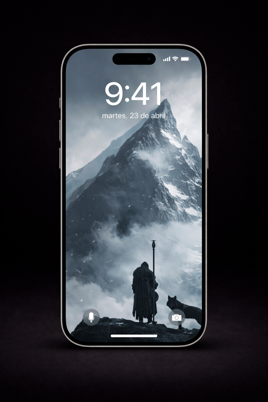 PACK 3 WALLPAPERS - Odín y Fenrir / guía, destino y legado | Premium 4K Vertical Wallpapers