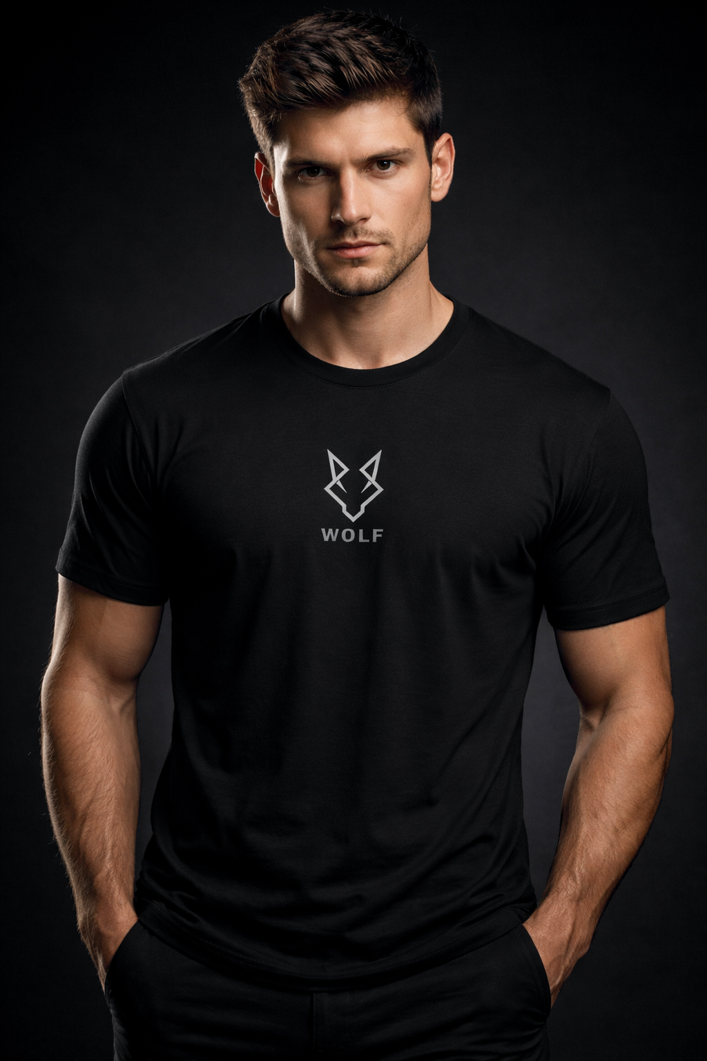 WOLF – Camiseta Minimalista | Identidad, Fuerza y Carácter