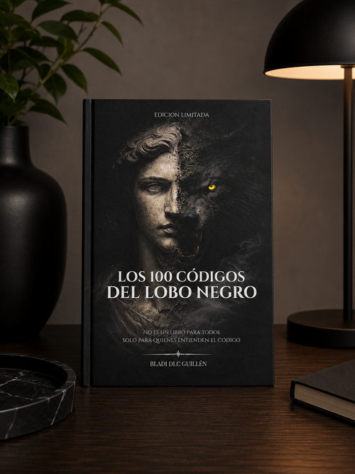 LOS 100 CÓDIGOS DEL LOBO NEGRO · EDICIÓN TAPA BLANDA AUTOGRAFIADA · SOLO ESTADOS UNIDOS