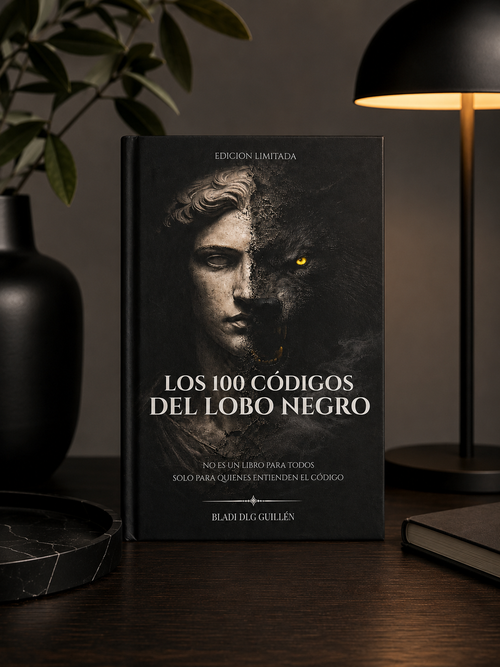 LOS 100 CÓDIGOS DEL LOBO NEGRO · EDICIÓN TAPA DURA AUTOGRAFIADA · SOLO ESTADOS UNIDOS